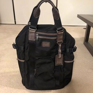 Authentic Tumi Alpha Bravo Lejeune Backack Tote